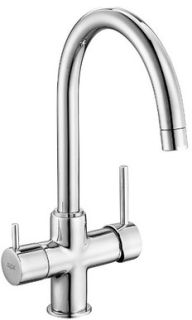 Смеситель для кухни E.C.A. Dual flow 102118137EX хром