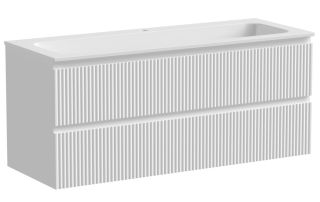 Подвесная тумба под раковину Sancos Snob R SNR120W 120см Bianco