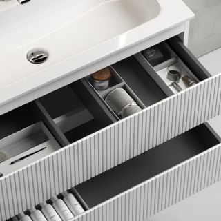 Подвесная тумба под раковину Sancos Snob T SNT60W 60см Bianco