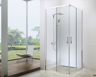 Душевой уголок Berges Solo S 80x80см хром 061103