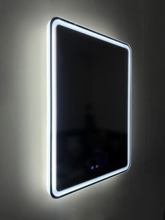 Зеркало BelBagno Marino SPC-MAR-1000-800-LED-TCH-SND с голосовым управлением и подогревом