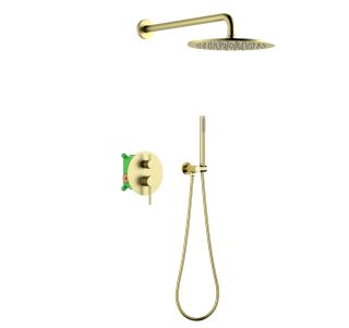 Душевой комплект Timo Saona SX-2369/17SM золото матовое