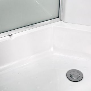 Душевая кабина Deto ЕМ2712 L LED с гм. 120х80х220 см