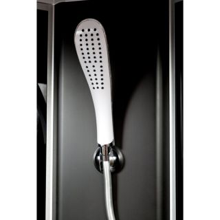 Душевая кабина Deto L 801 с гидромассажем BLACK 100х100х215 см