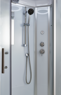 Душевая кабина Timo Standart T-6680SF Silver Fabric 80x80см