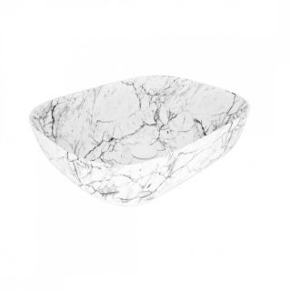 Раковина чаша Maretti FL13NS25-740MR, белый мрамор
