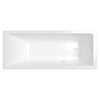 Гидромассажная ванна WHITECROSS Wave 0101.160080.100.SOFT.WH 160x80 см Soft белый