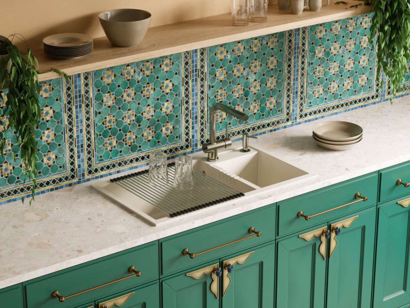 Мойка кухонная Omoikiri Tedori 86-2-LB-WH белый