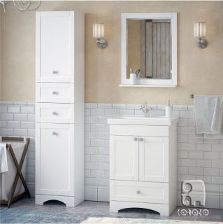 Пенал Corozo Техас корзиной 40см белый SD-00000340