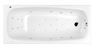 Гидромассажная ванна Whitecross Layla 0102.180080.100.ULTRA.CR 180x80см Ultra хром