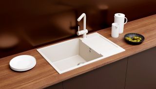 Кухонная мойка Ulgran Classic U-602-341 ультра-белый