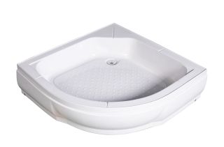 Душевой поддон RIVER  90*90*26  полукруг