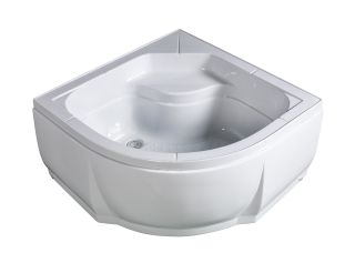 Душевой поддон  RIVER  80*80*43 полукруг