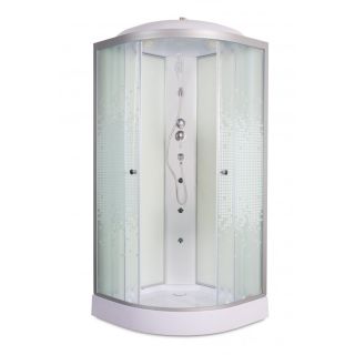 Душевая кабина Deto L 901 с гидромассажем  100х100х215 см