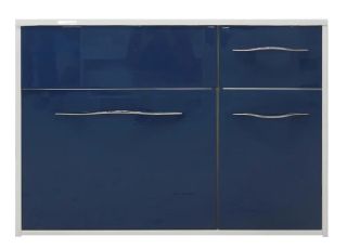 Подвесная тумба под раковину Эстет Barcelona ФР-00003578 П 90см два ящика одна дверь