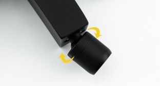 Смеситель для биде Gappo G5007-6 чёрный