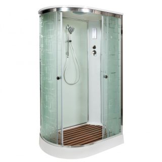 Душевая кабина Deto ЕМ1512 R с электрикой (эл.) 120х80х220 см