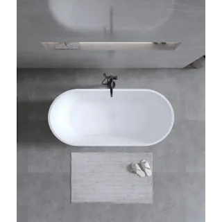 Ванна из искусственного камня Timo Elissa ELISSA1700 170x80 см белый