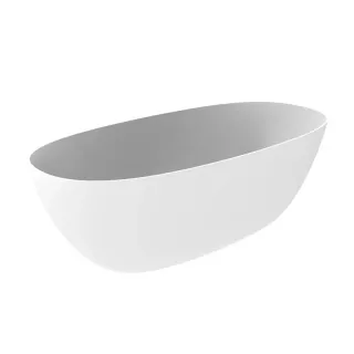 Ванна из искусственного камня Timo Satu SATU1650 165x80 см белый