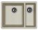 Кухонная мойка Florentina Вега 335/160 грей