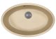 Кухонная мойка Florentina Вега Овал бежевый