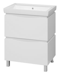 Напольная тумба под раковину Misty Венера 70см белый