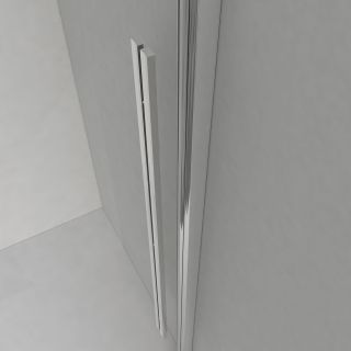 Душевой уголок Vincea Lugano VSR-1L1012CLGM-1, 1200*1000, вороненая сталь, стекло прозрачное