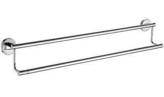 Полка стеклянная Haiba HB1709 66см хром