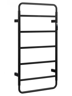 Полотенцесушитель электрический Wonzon & Woghand Wismar WW-AL202-MB 47x90 см чёрный матовый