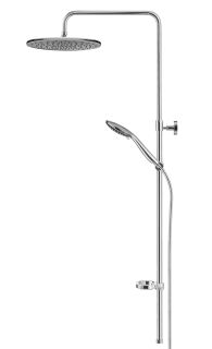 Душевая стойка Swedbe Hermes 5001G1 без смесителя хром/серый