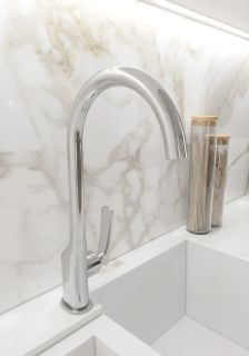 Смеситель для кухни Knotlor KN-41, хром