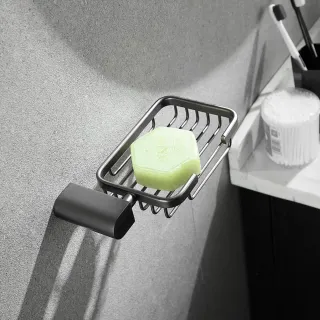 Мыльница Rose RG1704T пепельный