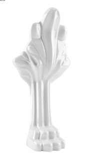 Ванна из искусственного камня Фэма Стиль Габриэлла на опорах белых  187x84 см