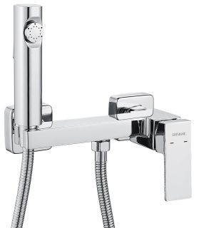 Гигиенический душ со смесителем Shevanik S9605-1 хром