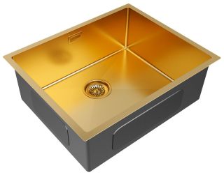 Мойка кухонная Paulmark Next PM215444-BG брашированное золото