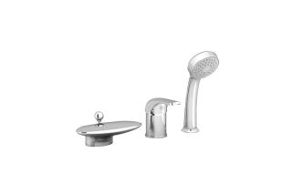 Смеситель Ravak RS 025.00 Rosa X07P003 на борт ванны