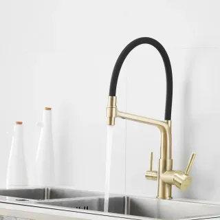 Смеситель для кухни Rose R658Q бронза