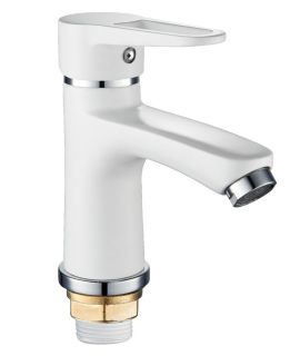 Смеситель для раковины РМС SL77W-001F белый