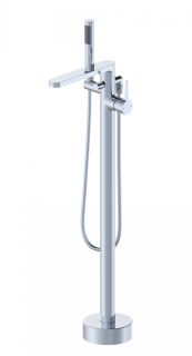 Напольный смеситель для ванны Wonzon & Woghand Stick WW-88649901-CR хром