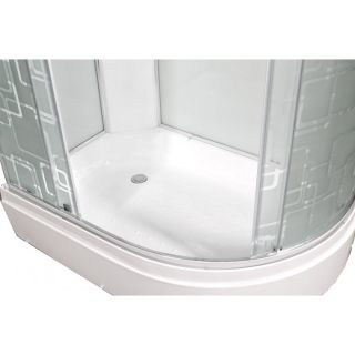 Душевая кабина Deto ЕМ2712 L LED 120х80х220 см