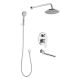 Душевой комплект Swedbe Platta 5544 хром