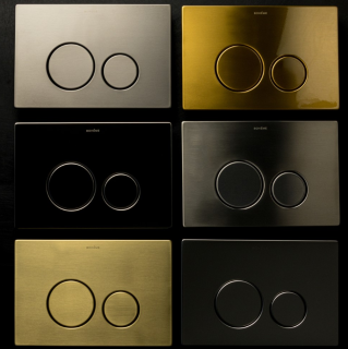 Кнопка смыва Boheme 649-G золото