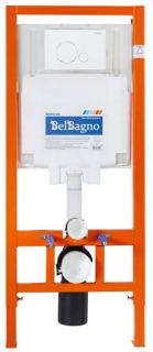 Комплект 4 в 1 BelBagno CZR-6601-TH-TOR/CZR2316SC/BB002-80/BB014-SR-BIANCO унитаз подвесной Cezares STYLUS-TOR CZR-6601-TH-TOR с сиденьем CZR-2316-SC система инсталляции для унитазов BB002-80 с кнопкой смыва BB014-SR-BIANCO