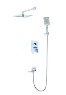 Душевой комплект Wonzon & Woghand Diamond WW-88939011-CR хром