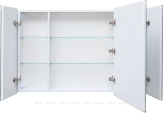 Зеркальный шкаф с подсветкой Aquanet Оптима 341429 120 см